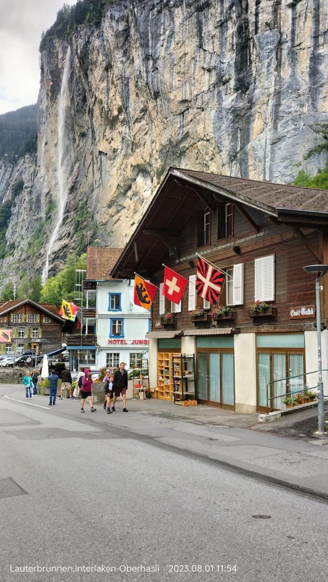Chalet Maithili Lauterbrunnen -152-Year-Old Majestic Chalet Extérieur photo