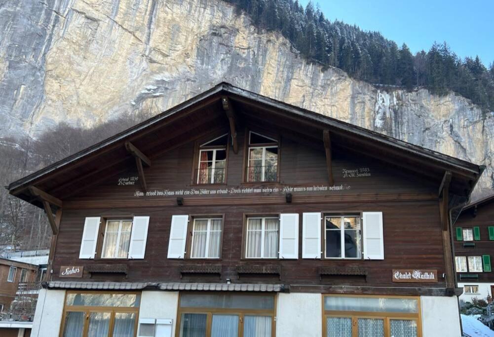 Chalet Maithili Lauterbrunnen -152-Year-Old Majestic Chalet Extérieur photo